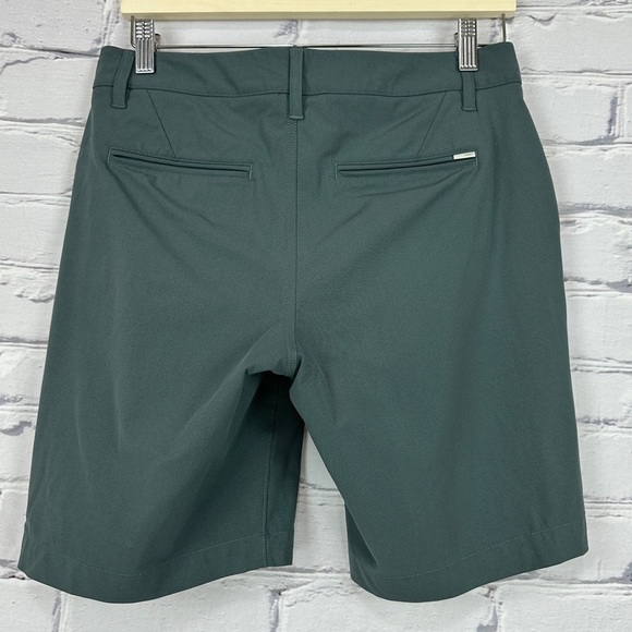 Vuori Meta Shorts Men’s Size 28 Aspen Gray Blue 8” Inseam Chino V379 Golf Active - Picture 3 of 11
